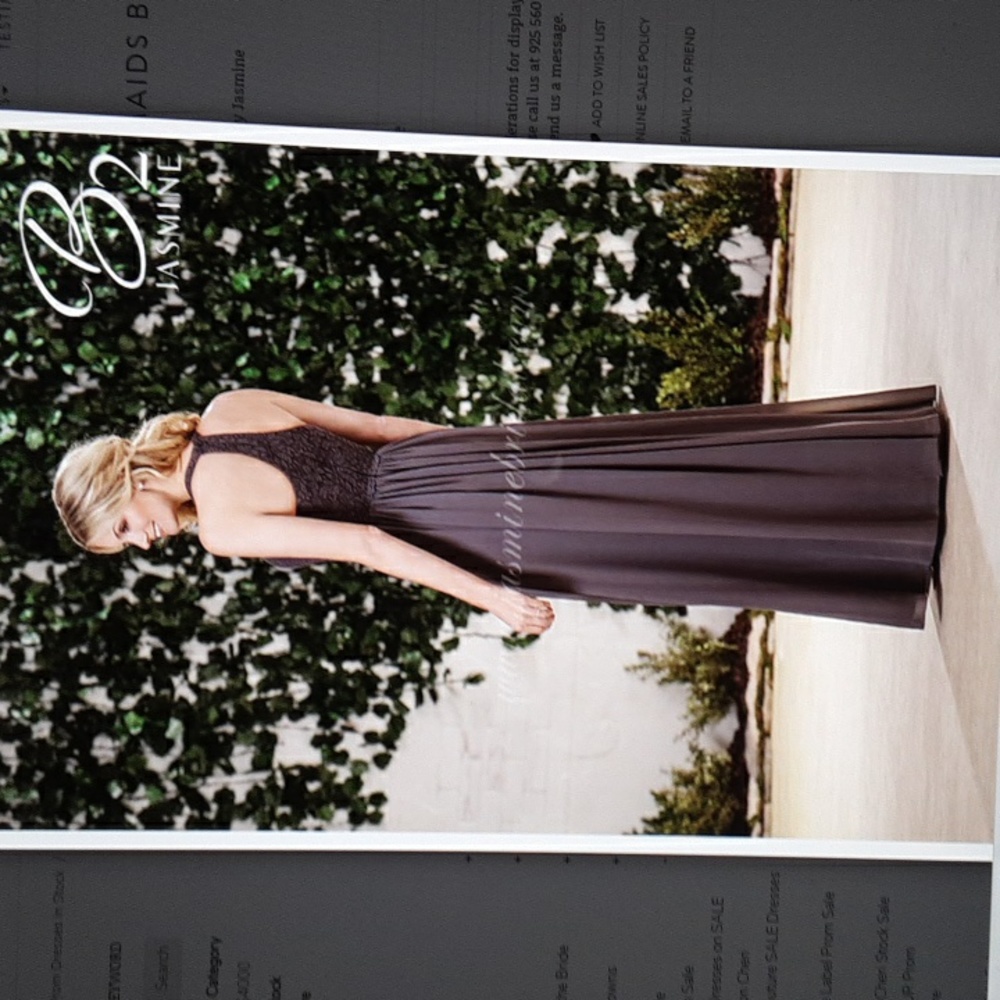 B2 Jasmine Maxi Dress Color Iron